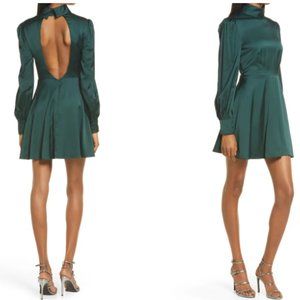 NWT Bardot Milano Long Sleeve Mini Dress Size XS (2)